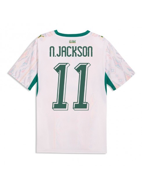 Senegal Nicolas Jackson #11 Replika Hemmakläder VM 2026 Kortärmad Senegal Nicolas Jackson #11 Replika Hemmakläder VM 2026 Kortärmad